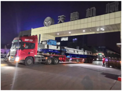 年終歲末天意機械發(fā)貨忙 加班加點為市場！