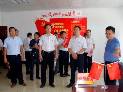 梁山縣委常委、組織部部長王建一行蒞臨天意機械調(diào)研